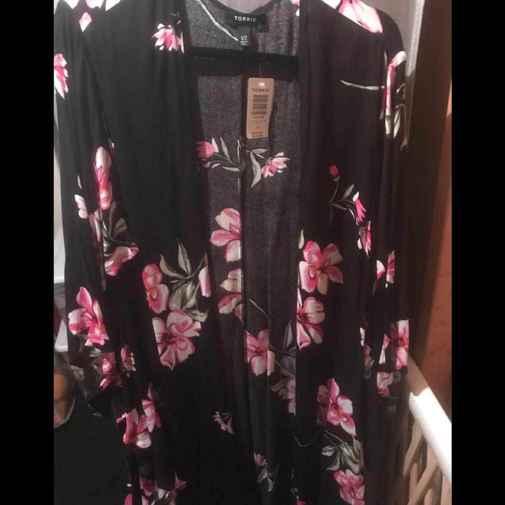 Floral kimono
